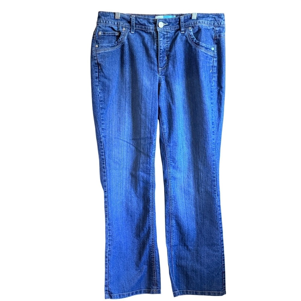JMS Just My Size 16 Modern Bootcut Jeans‎ Blue Diamond Denim Average